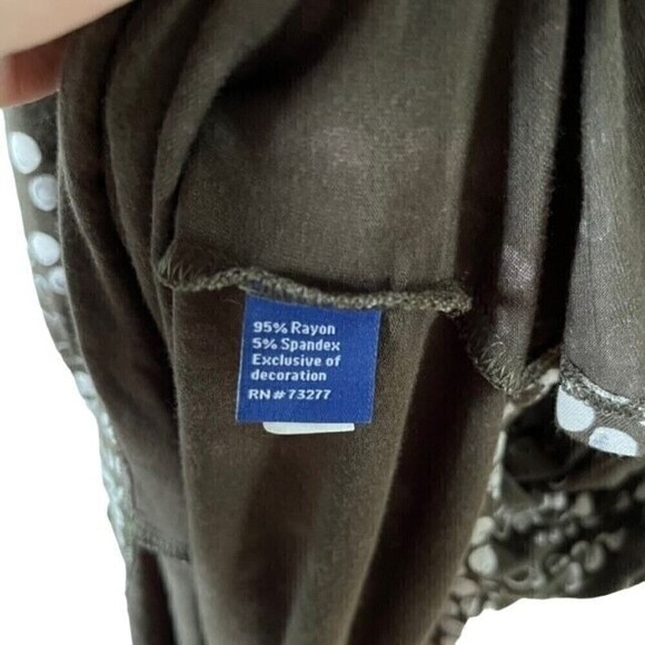 Apt 9 Green Fading Dots Tank Dress Size Large - Picture 6 of 6